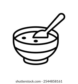 soup icon vector design template simple and clean