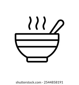soup icon vector design template simple and clean