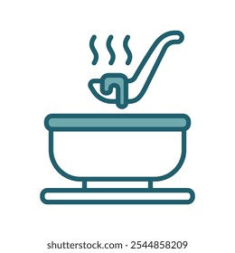 soup icon vector design template simple and clean