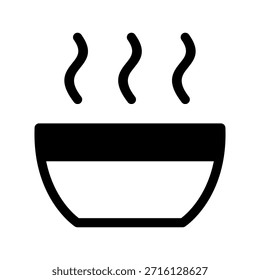 Ilustración de diseño de símbolo de Vector de icono de sopa