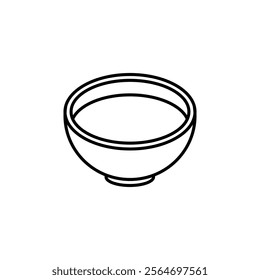 soup icon vector symbol isolated