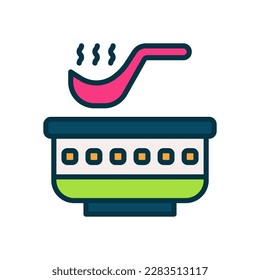 soup icon for your website, mobile, presentation, and logo design.