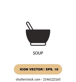 soup icons  symbol vector elements for infographic web