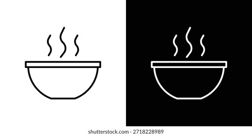 Soup icons for UI elements. High-quality vector illustration.