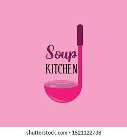 Soup Kitchen Logo Illustration Design Stock Vector (Royalty Free ...