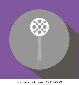 soup ladle icon. soup ladle sign