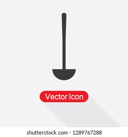 Soup Ladle Icon Vector Illustration Eps10