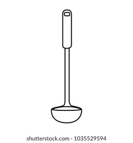 soup ladle isolated icon