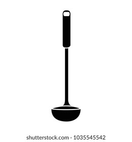 soup ladle isolated icon