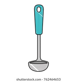 soup ladle isolated icon