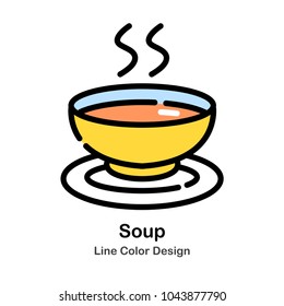 Soup Line color icon