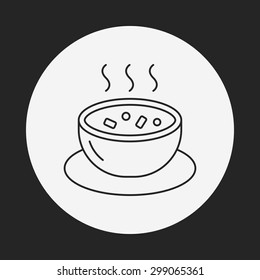 soup line icon
