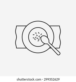 soup line icon