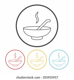 soup line icon