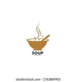 Soup Logo Vector Icon Template Design Stock Vector (Royalty Free ...