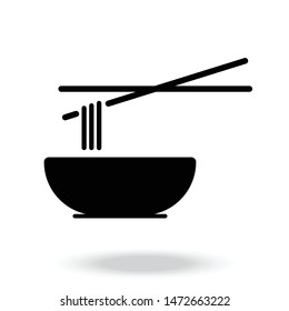 soup meal vector icon, hot food symbol.  simple flat vector illustration for web site or mobile app