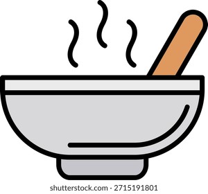 Soup New Creative Vector Icon Design