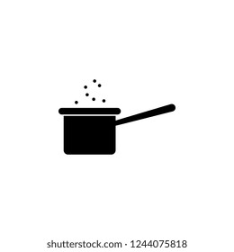 soup pan icon. Simple glyph vector of food set for UI and UX, website or mobile application