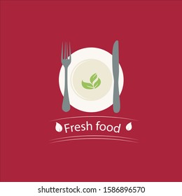 soup plate vector art fresh food