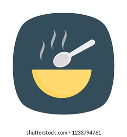 soup  spoon  hot 