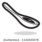 Soup Spoon - Illustration as EPS 10 File
