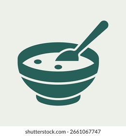 Diseño de Ilustración vectorial útil de moda de la sopa bastante colorido background.eps
