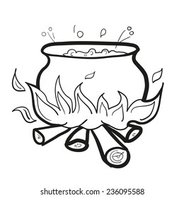 Primitive Cooking Images, Stock Photos & Vectors | Shutterstock