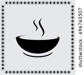 Soup vector icon