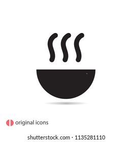 soup vector icon