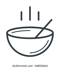 Soup Vector Icon