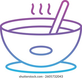 Soup vector icon. Can be used for printing, mobile and web applications.