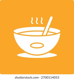 Icono de Vector de sopa. Se puede utilizar para aplicaciones de impresión, móviles y de Web.