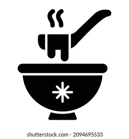 Soup vector icon  Which Can Easily Modify Or Edit 

