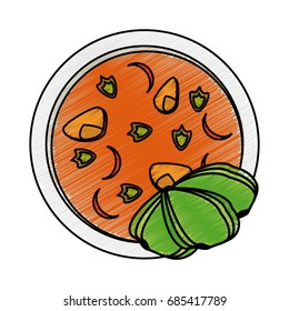 soup vector illustration