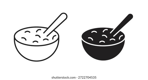 Sour soup icon isolated vector Illustration. Vector pictogram for web and app