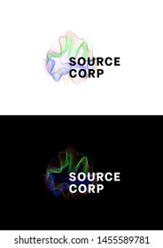 Source corp company logo template.