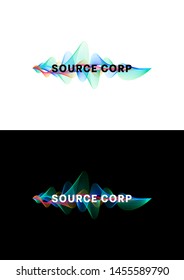 Source corp company logo template.