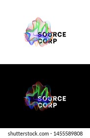 Source corp company logo template.