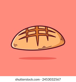 Sourdough Vector Illustration Bread icon