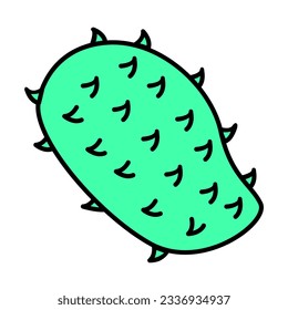 sourshop fruits of hand drawn icon