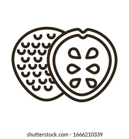 Quellenbild auf weißem Hintergrund, Vektorillustration-Design des Zeilensymbols