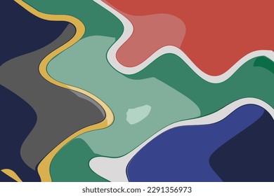 south africa colorful abstract background wallpaper premium photo premium vector