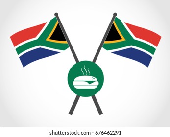 South Africa Emblem Burger