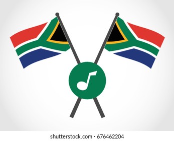 South Africa Emblem Musician