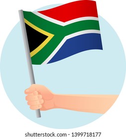 Illustration South Africa Flag Heritage Day Stock Vector (Royalty Free ...