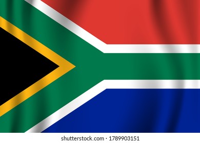 Vector de imágenes de la bandera de Sudáfrica. EPS.file.