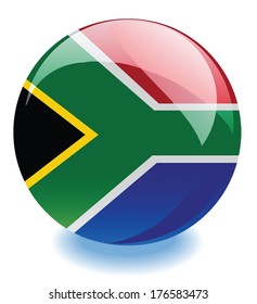 South Africa Flag vector