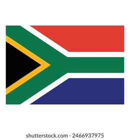 South Africa Flag vector art design| Eps File , Flag vector