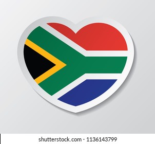 2,080 Heart south africa flag Images, Stock Photos & Vectors | Shutterstock