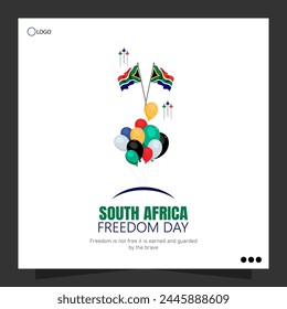 South Africa Freedom Day commemorates the country's first democratic elections in 1994, marking the end of apartheid and the beginning of freedom and democracy for all South Africans.